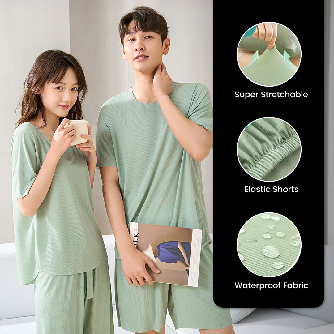 RelaxFit™ - Magical Imported Two-Piece Nightwear Suit for Men & Women 🌙✨