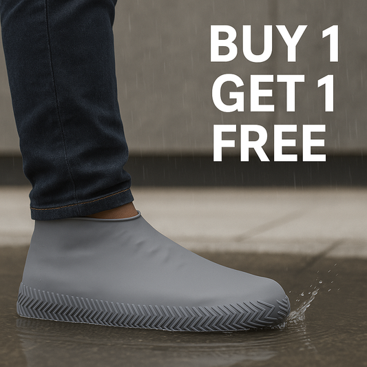 ShoeShield™ - Waterproof Silicone Shoes Cover 🌧️👞 (Buy 1 Get 1 Free🔥🔥)