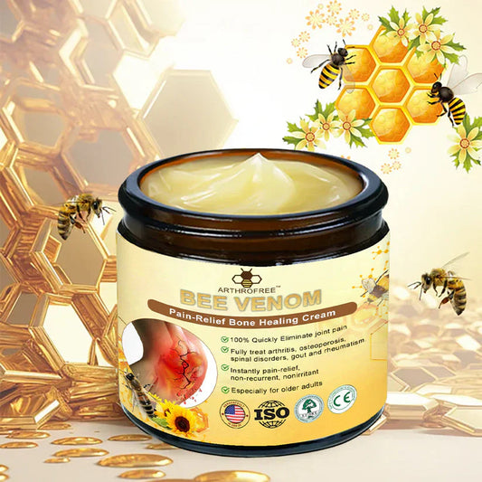 '+ BeeFlex™ - Bee-Venom Pain-Relief Bone Healing Cream 🐝✨(Buy 1 Get 1 Free🔥🔥)