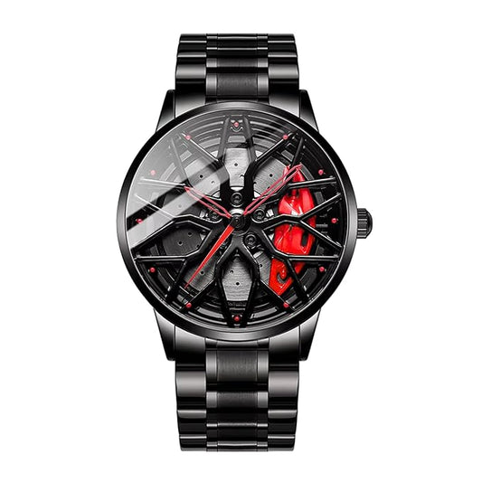 GyroSpin™ - Sports Car Edition Spinning Wheel Wrist Watch ⚡🏎️