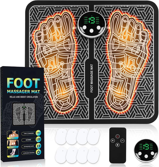 EMS Foot Massager For Instant Pain Relief | Muscle Relaxation