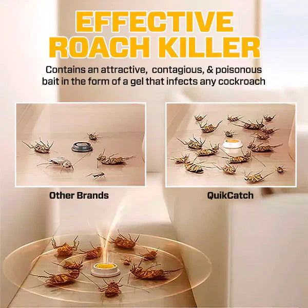 QuikCatch Roach Ace Bait Station (Buy Now - Limited Stock🔥🔥)