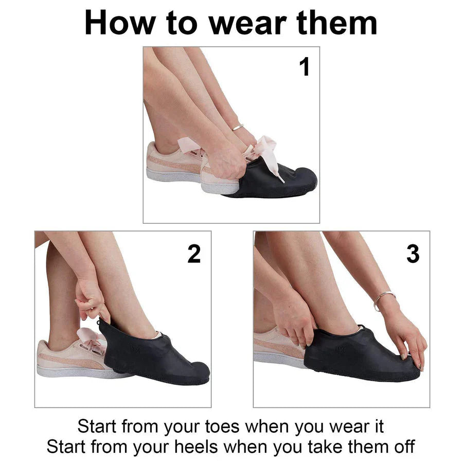 ShoeShield™ - Waterproof Silicone Shoes Cover 🌧️👞 (Buy 1 Get 1 Free🔥🔥)