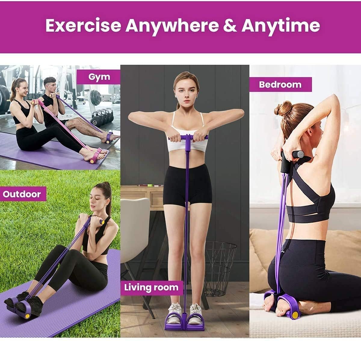 Yoga Pedal Puller Resistance Band Fitness Equipment 🧘‍♀️💪