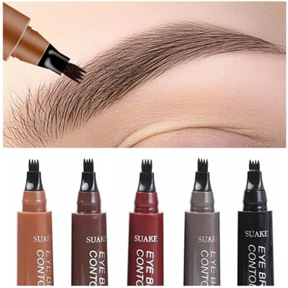 Waterproof 4 Points Long Lasting Eyebrow Pen - (BUY 1 GET 1 FREE🔥🔥)
