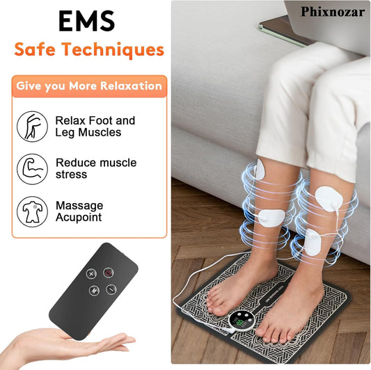 '+ EMS Foot Massager For Instant Pain Relief | Muscle Relaxation