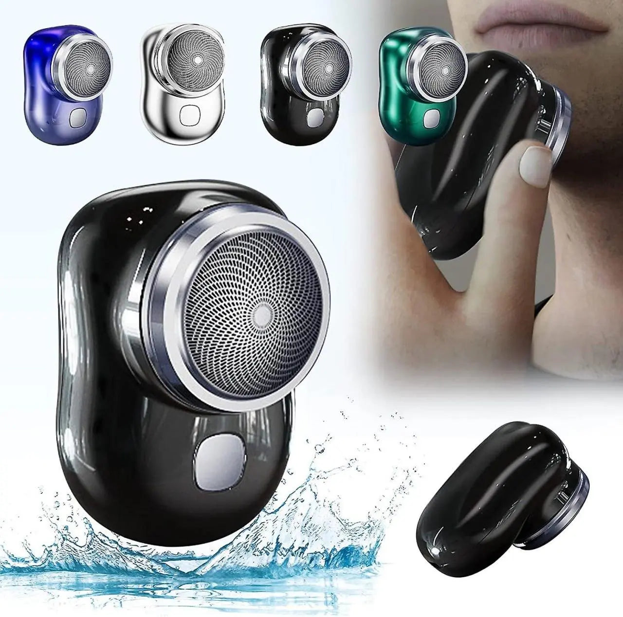 '+ QuickTrim™ Mini Electric Shaver ✂️⚡ (USB Rechargeable & Waterproof)