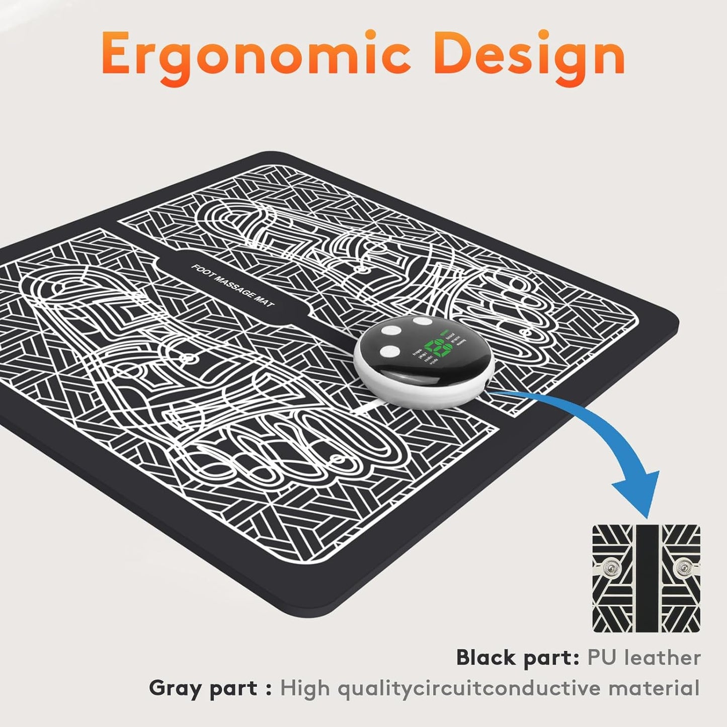 '+ EMS Foot Massager For Instant Pain Relief | Muscle Relaxation