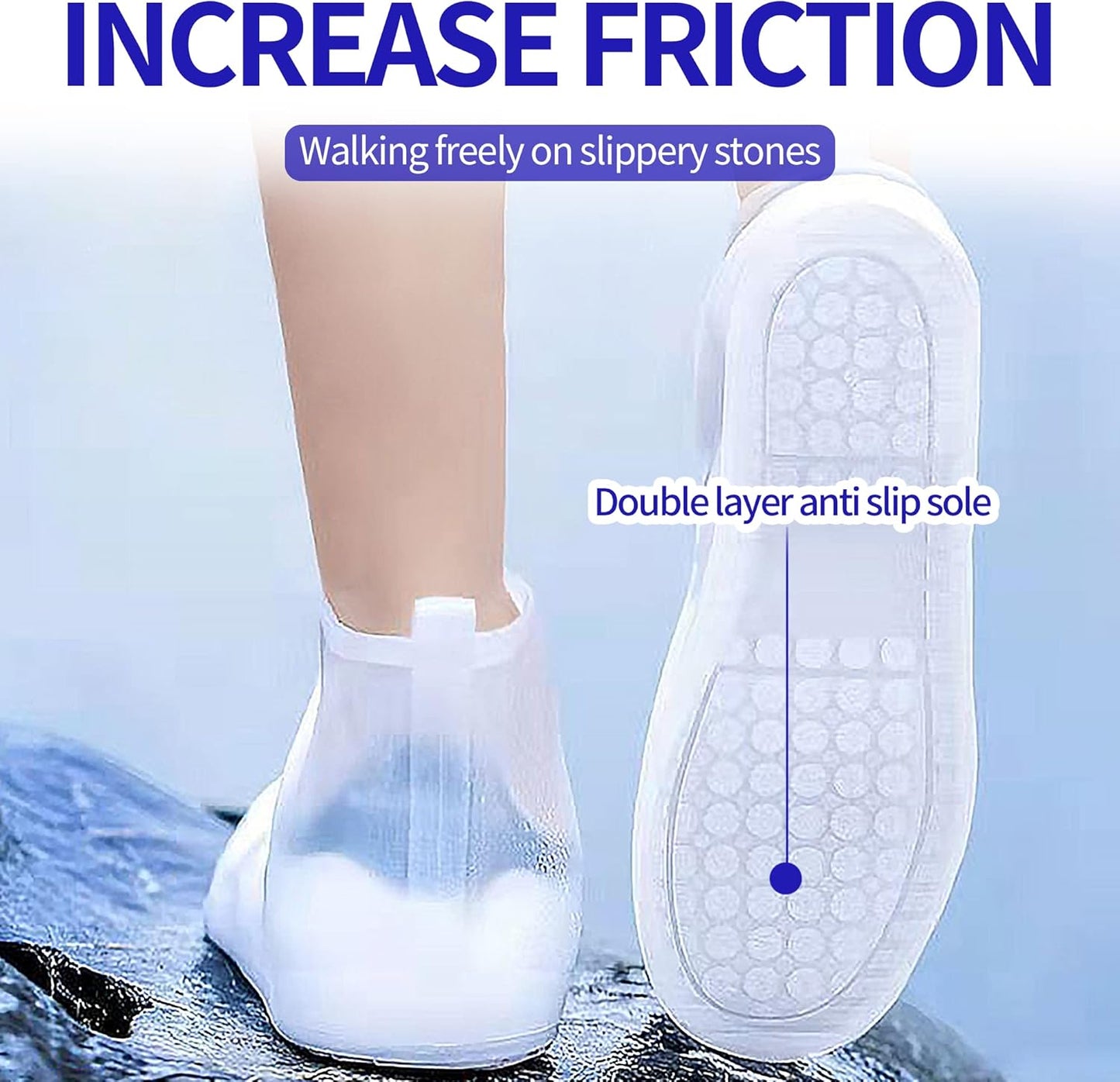 ShoeShield™ - Waterproof Silicone Shoes Cover 🌧️👞 (Buy 1 Get 1 Free🔥🔥)