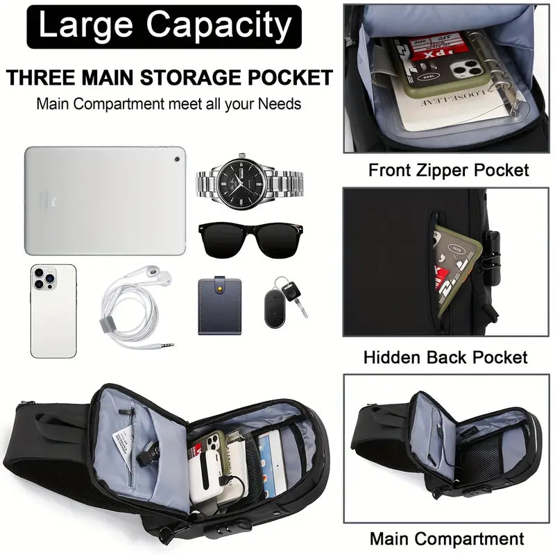 Urbangear Travel Anti Theft Backpack For Men & Women