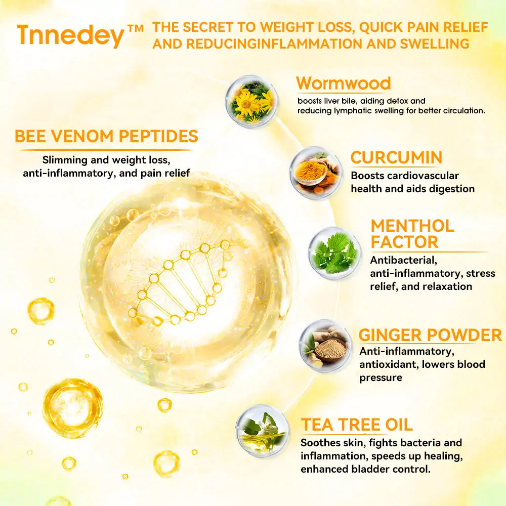 '+Bee Venom Lymphatic Drainage & Slimming Foot Patches 🌿👣