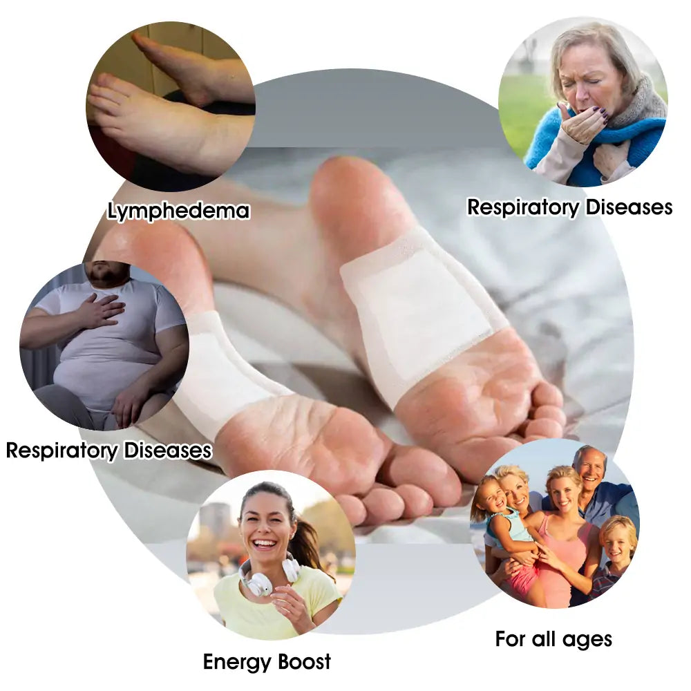 '+Bee Venom Lymphatic Drainage & Slimming Foot Patches 🌿👣