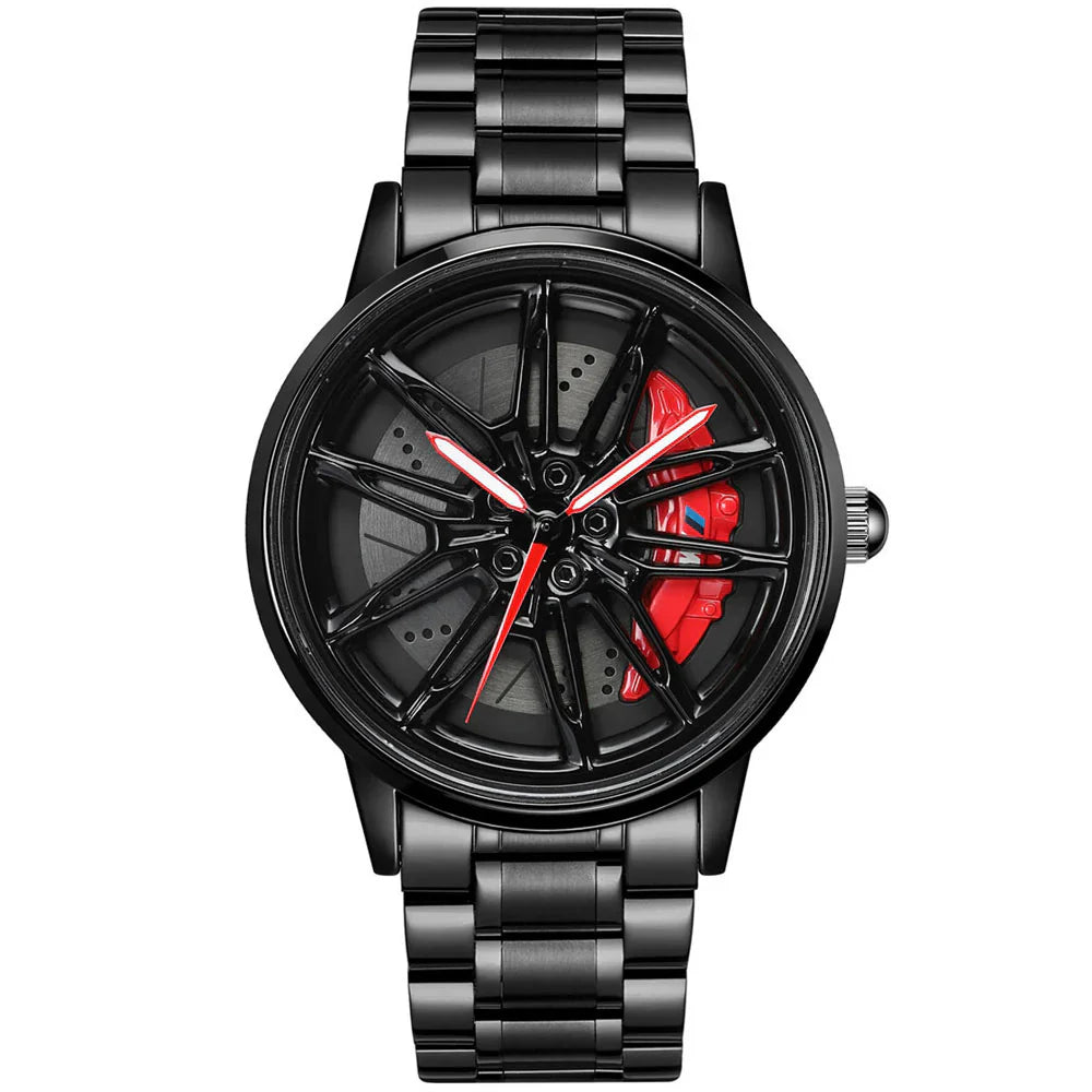 GyroSpin™ - Sports Car Edition Spinning Wheel Wrist Watch ⚡🏎️